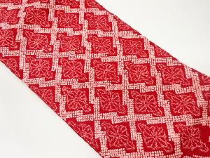 本総絞り松皮菱模様名古屋帯